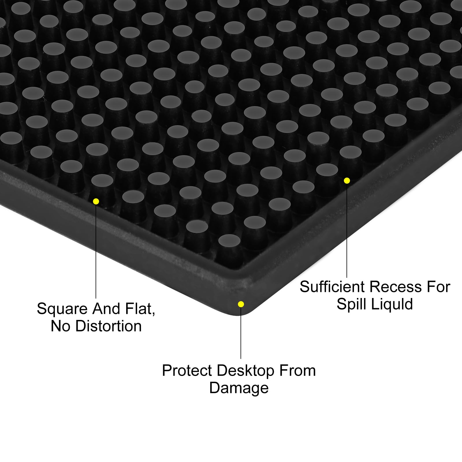 DUIBAOCHUN bar mat waterproof protects counters from spills