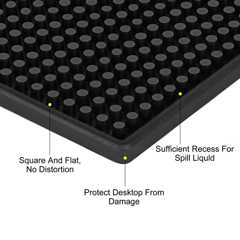 DUIBAOCHUN bar mat waterproof protects counters from spills