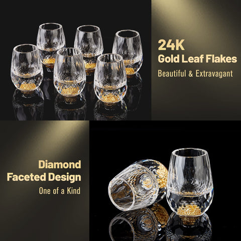 DUJUST Crystal glass delivers weight and clarity for premium visual enjoyment.