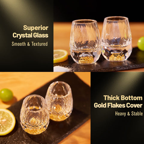 DUJUST Smooth, cadmium- and lead-free cups feel refined and stable.