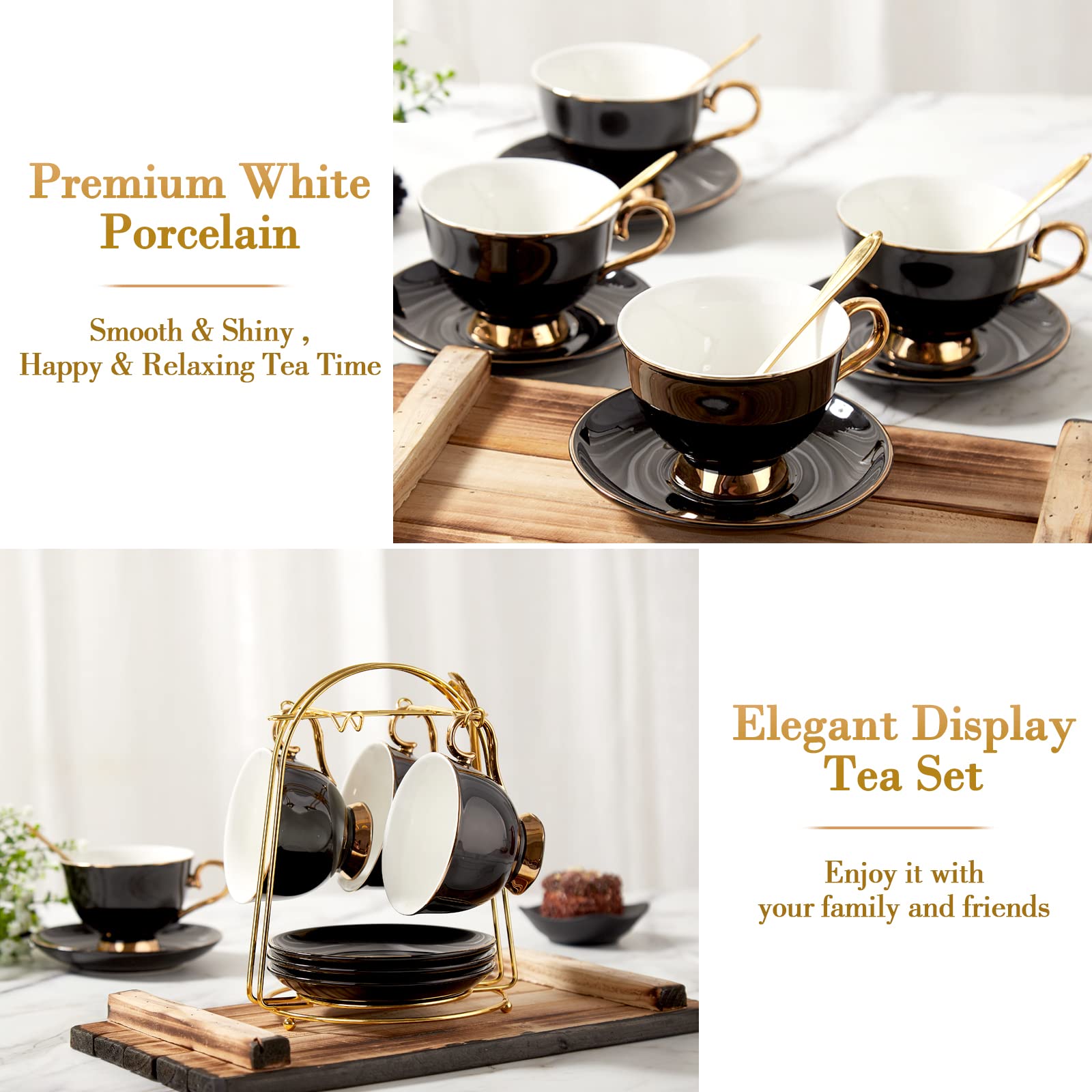 DUJUST porcelain teacup close-up highlighting lead-free craftsmanship.