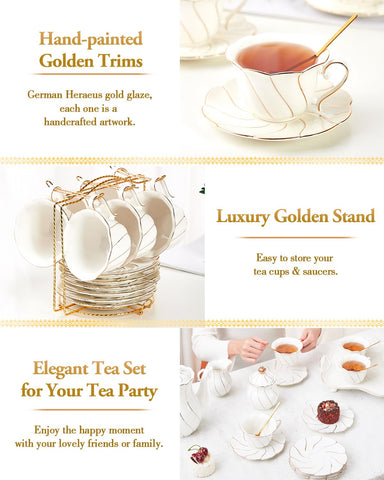 DUJUST sugar bowl 12oz and creamer 8oz for sweet or cream.