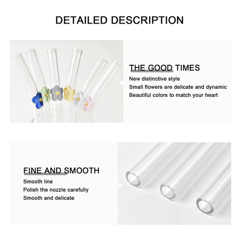 DUMING-IN reusable bubble tea straw for eco-friendly sipping