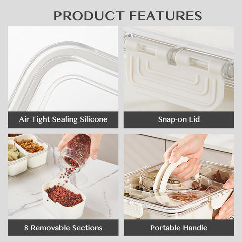 Dunruz Snackle Box uses food-grade materials for safe storage