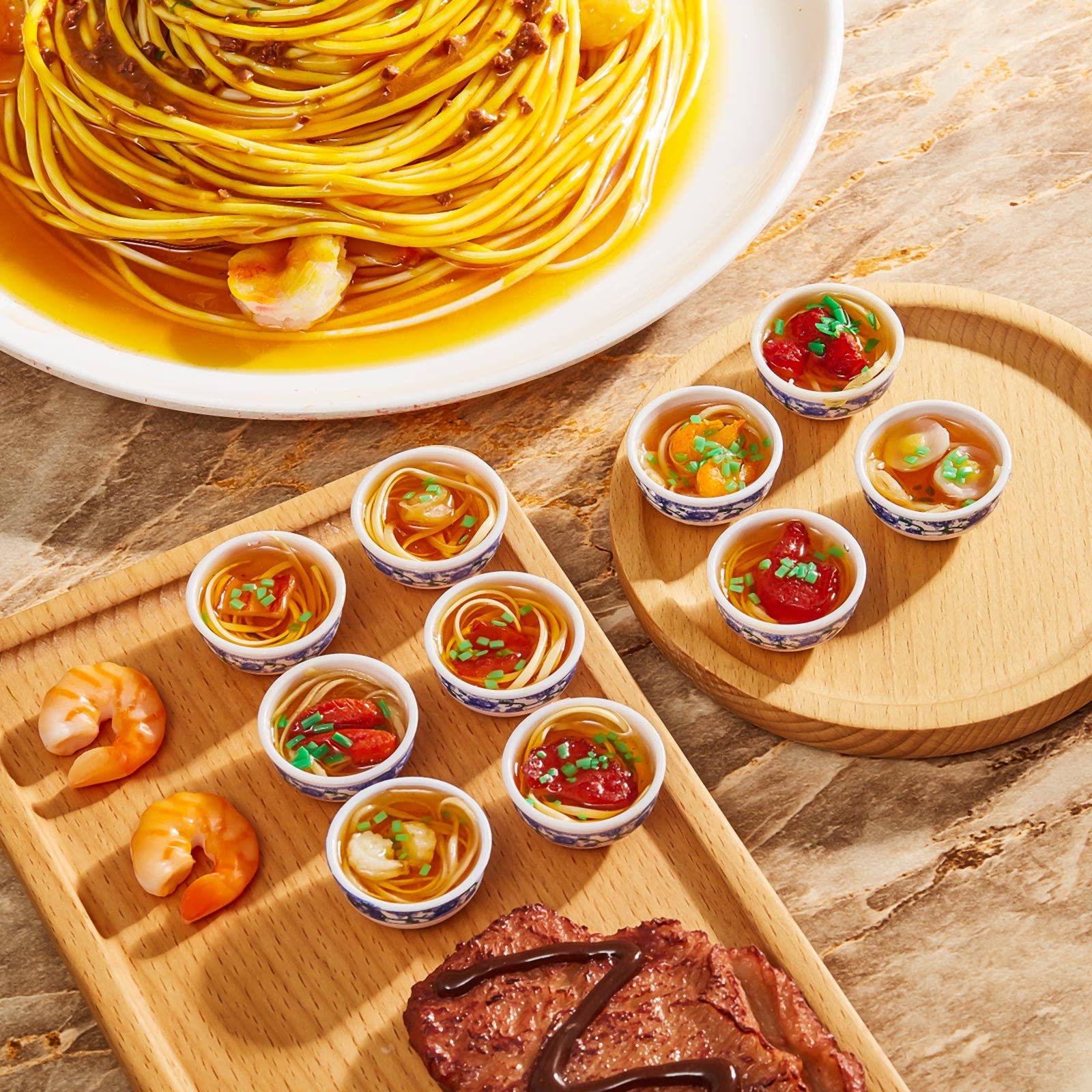 Dunzy vibrant ramen magnets brighten spaces while holding reminders securely
