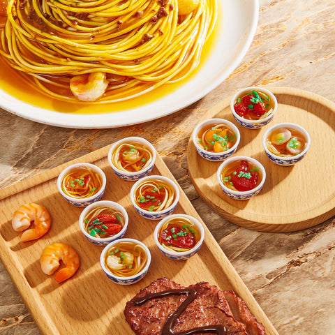 Dunzy vibrant ramen magnets brighten spaces while holding reminders securely