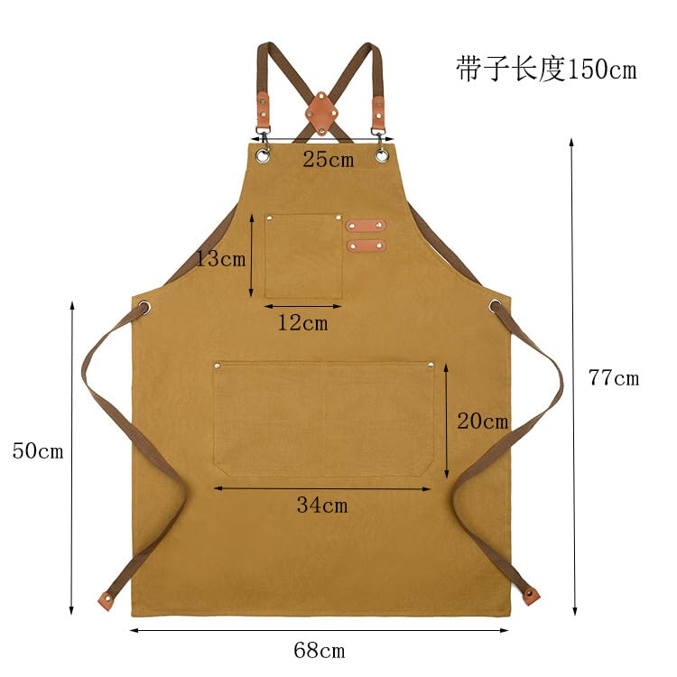 Duogoo pink model wearing apron demonstrates versatility for cooking and grilling