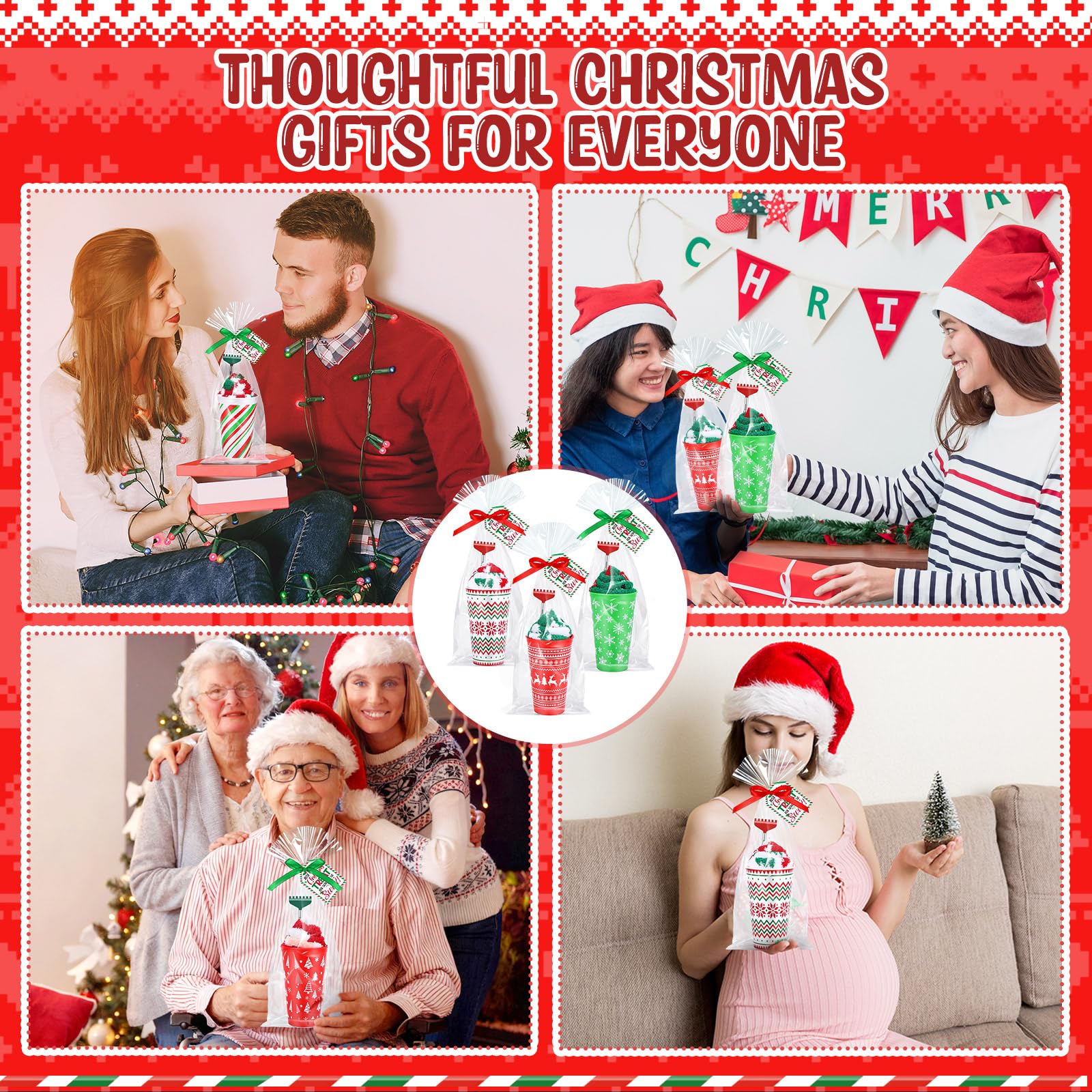 Duraaamo Christmas stockings elevate gift presentation with festive flair.