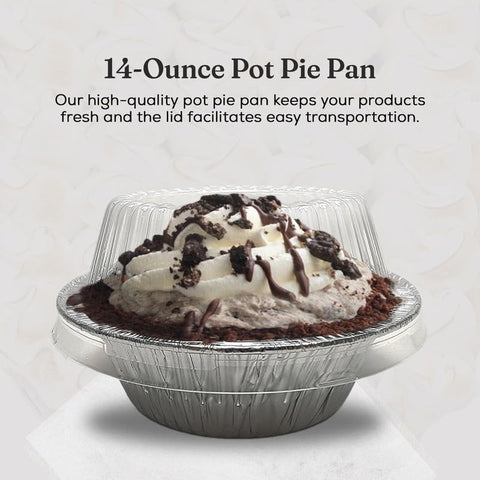 Durable Packaging heavy-duty 30-gauge aluminum for durable bake-and-serve pans.