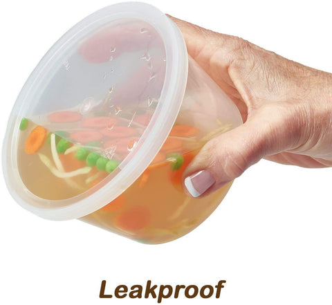 DuraHome Deli lids interchangeable for flexible storage across sizes