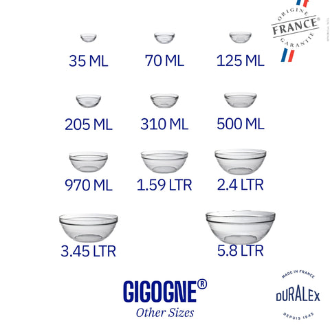 Duralex LYS is proudly made in France since 1939 for trusted quality