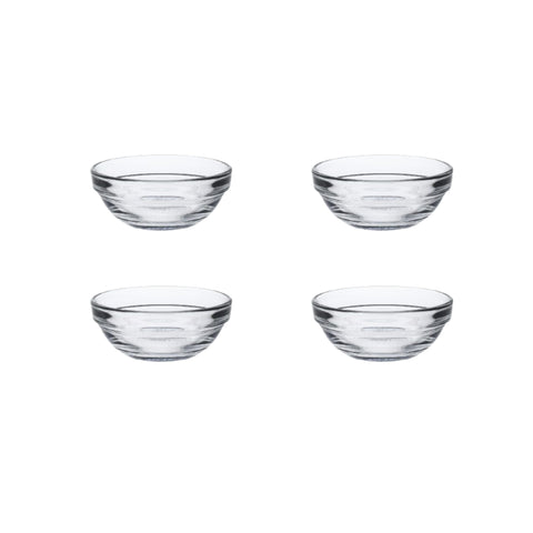 Duralex LYS glass bowl 2oz shows clear, durable style for small snacks