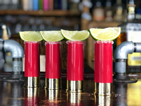 Durawe bullet shot glasses with shell-inspired design for themed gatherings.