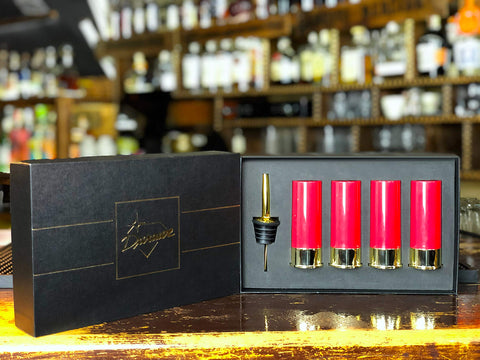 Durawe men’s gift bullet shot glasses suitable for celebrations.