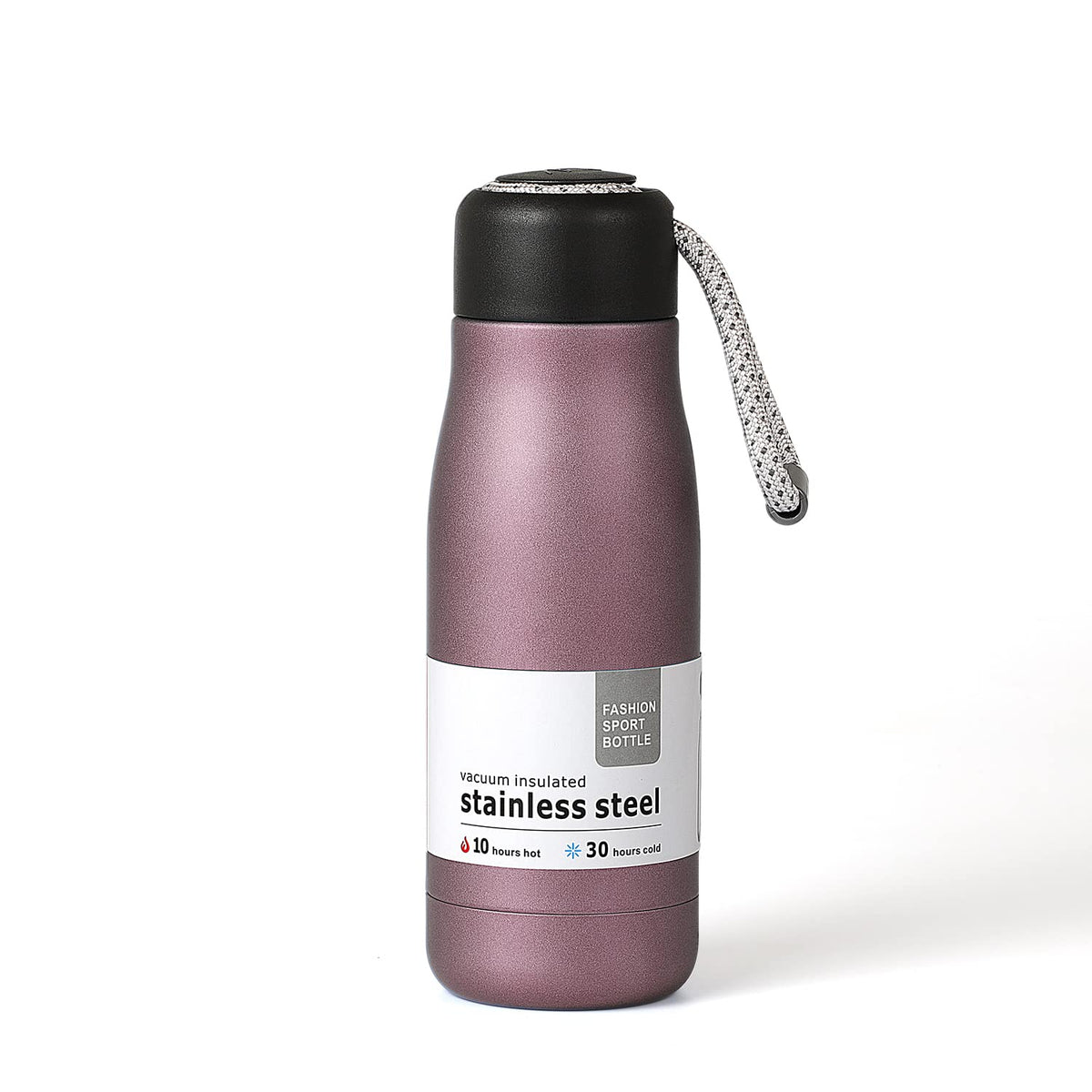 Dusgut 12oz mini bottle with wide mouth for easy filling and cleaning.