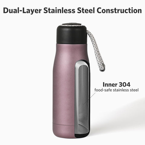 Dusgut leak-proof lid ensures a tight seal during travel.