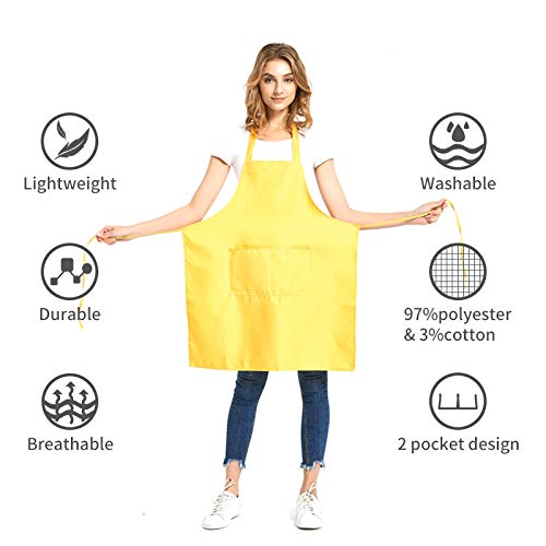 DUSKCOVE pink bib apron, close up of lightweight fabric for easy wear.