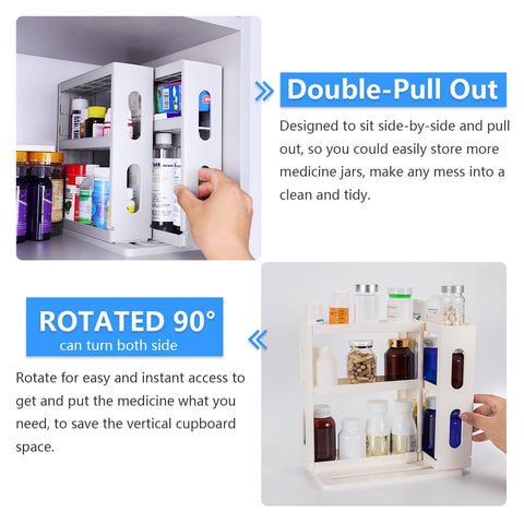 Dutiplus adjustable shelves offer flexible height for different items
