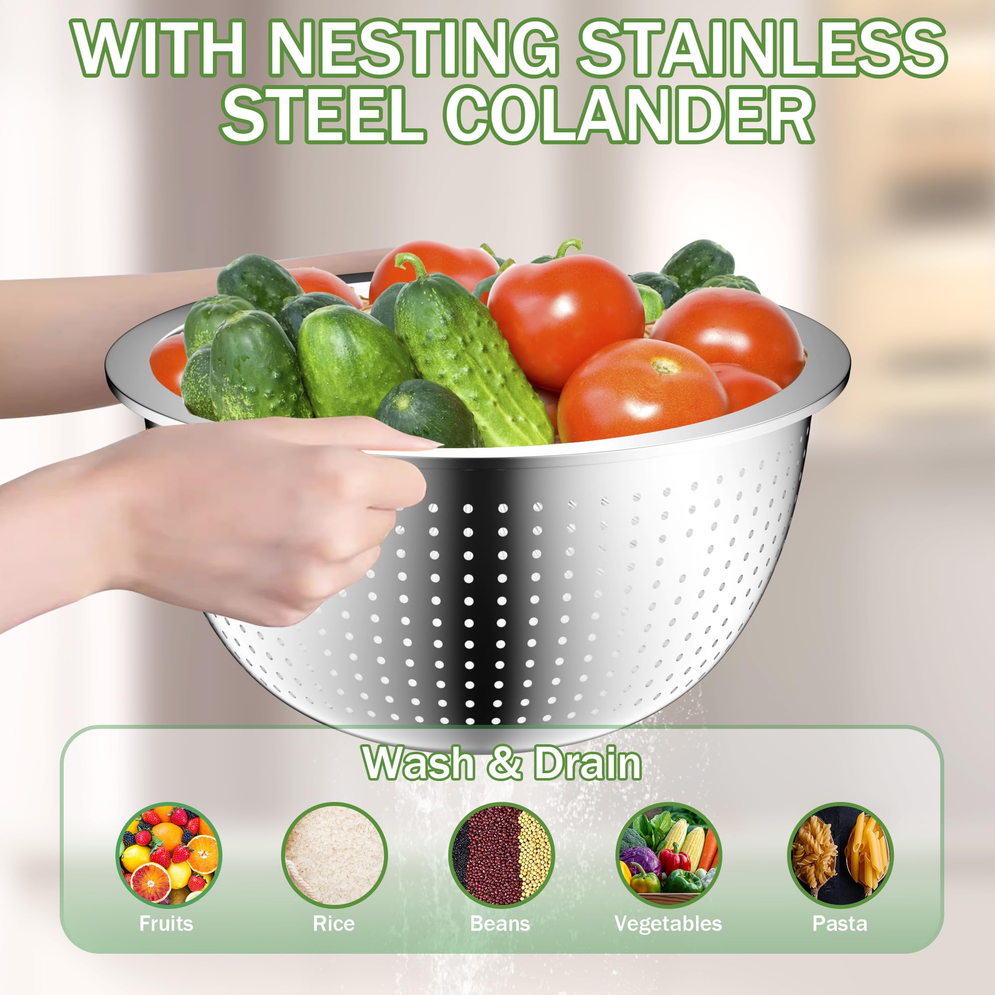 DUTZUN BPA-free lids keep ingredients fresh and organized in the fridge
