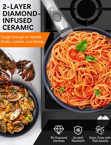 DUXANO PFAS-free certification supports a safer, eco-friendly kitchen.