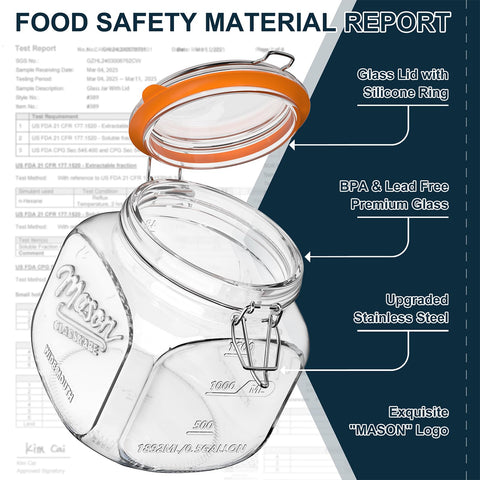Dwbligt jar displays dual oz-ml markings for precise measurements.