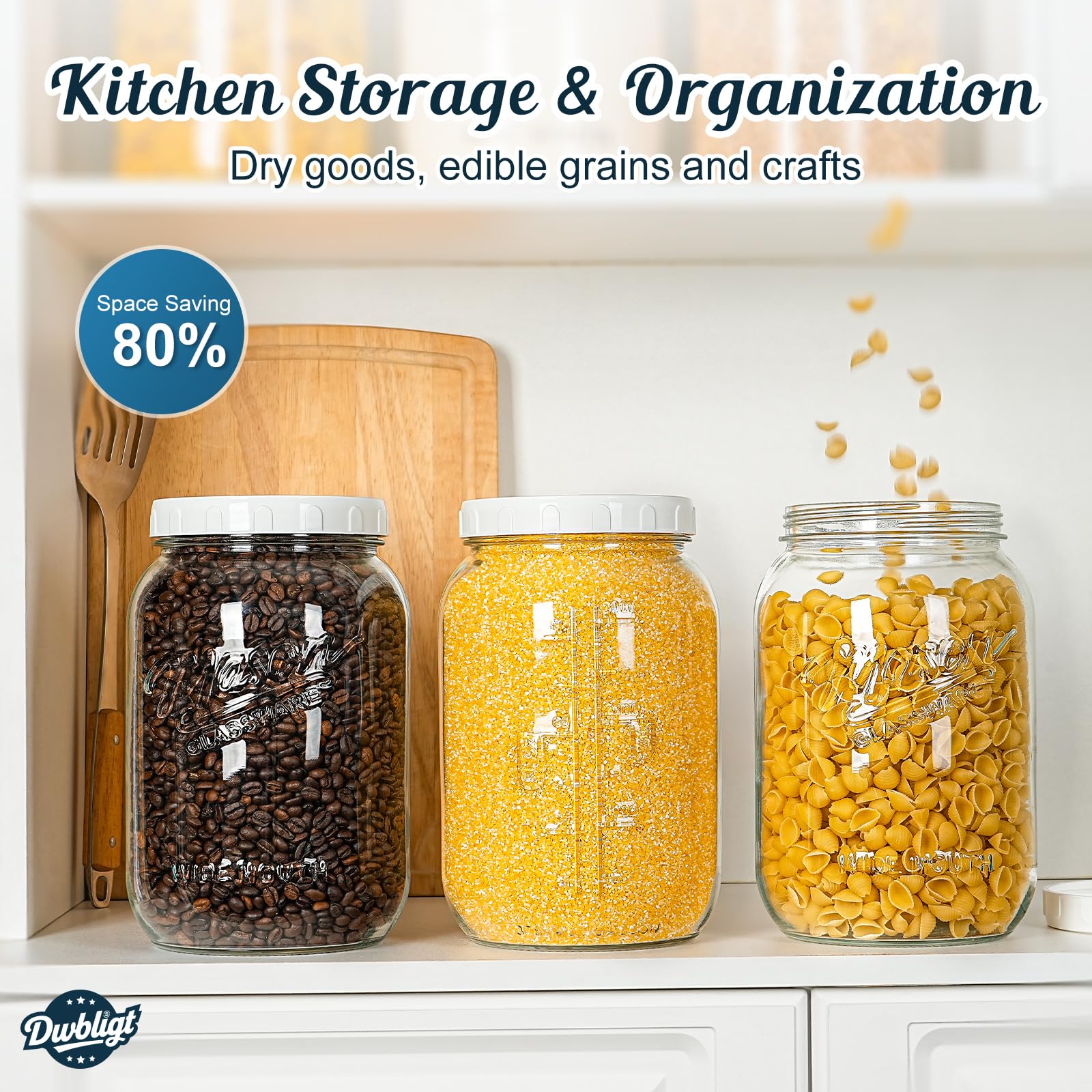 Dwbligt fridge-safe storage keeps produce and leftovers neatly organized.