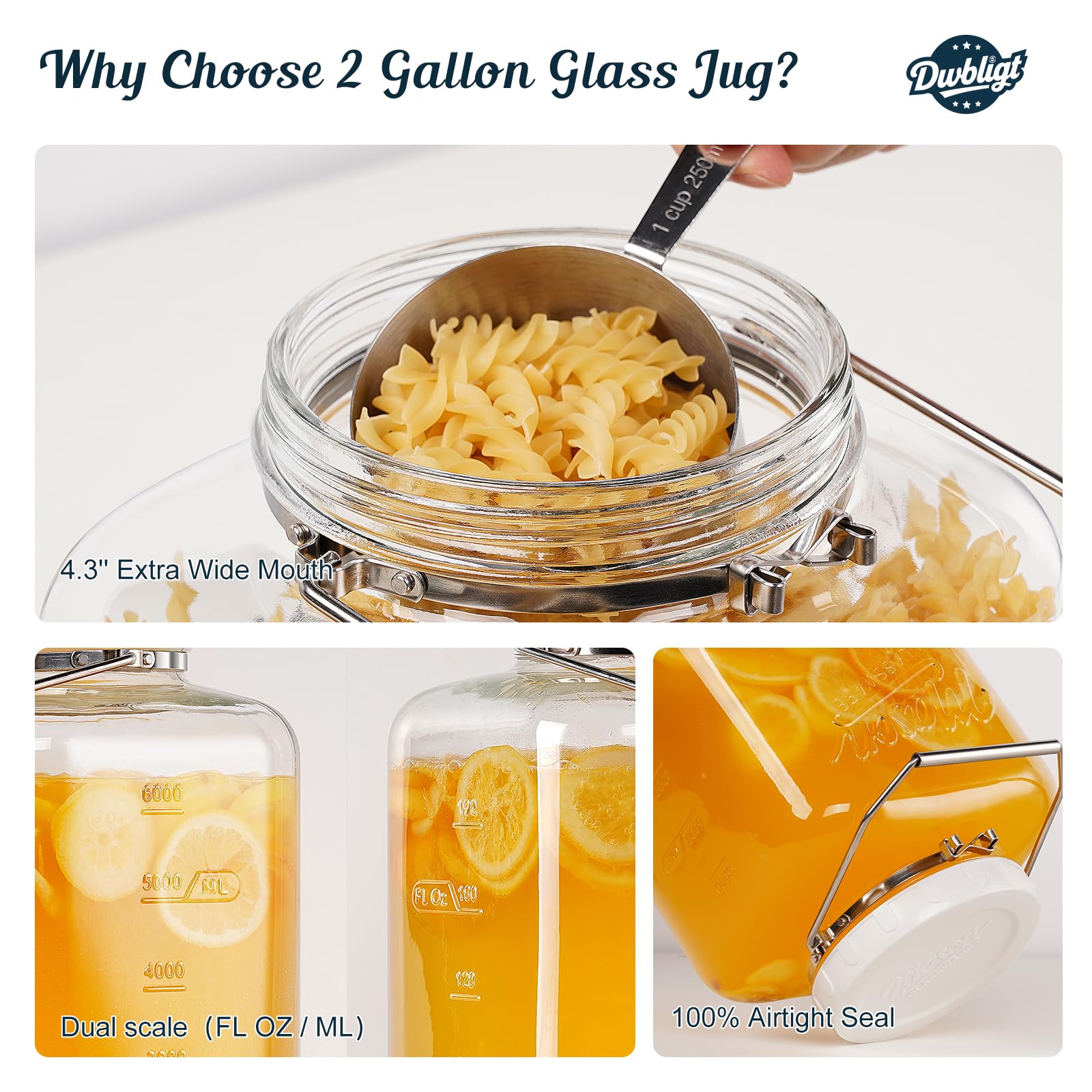 Dwbligt silicone protective cover prevents slips and countertop scratches.