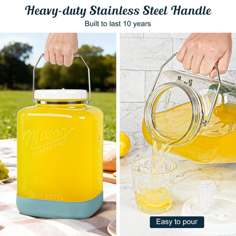 Dwbligt value-pack includes jars, airlocks, handles, and protective covers.