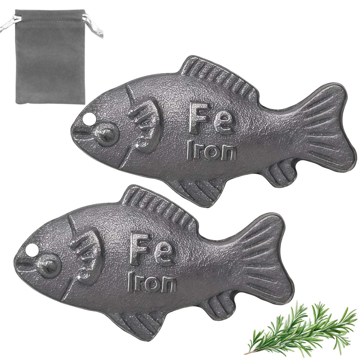 DWETG iron fish cooking in water boosts natural iron into the meal