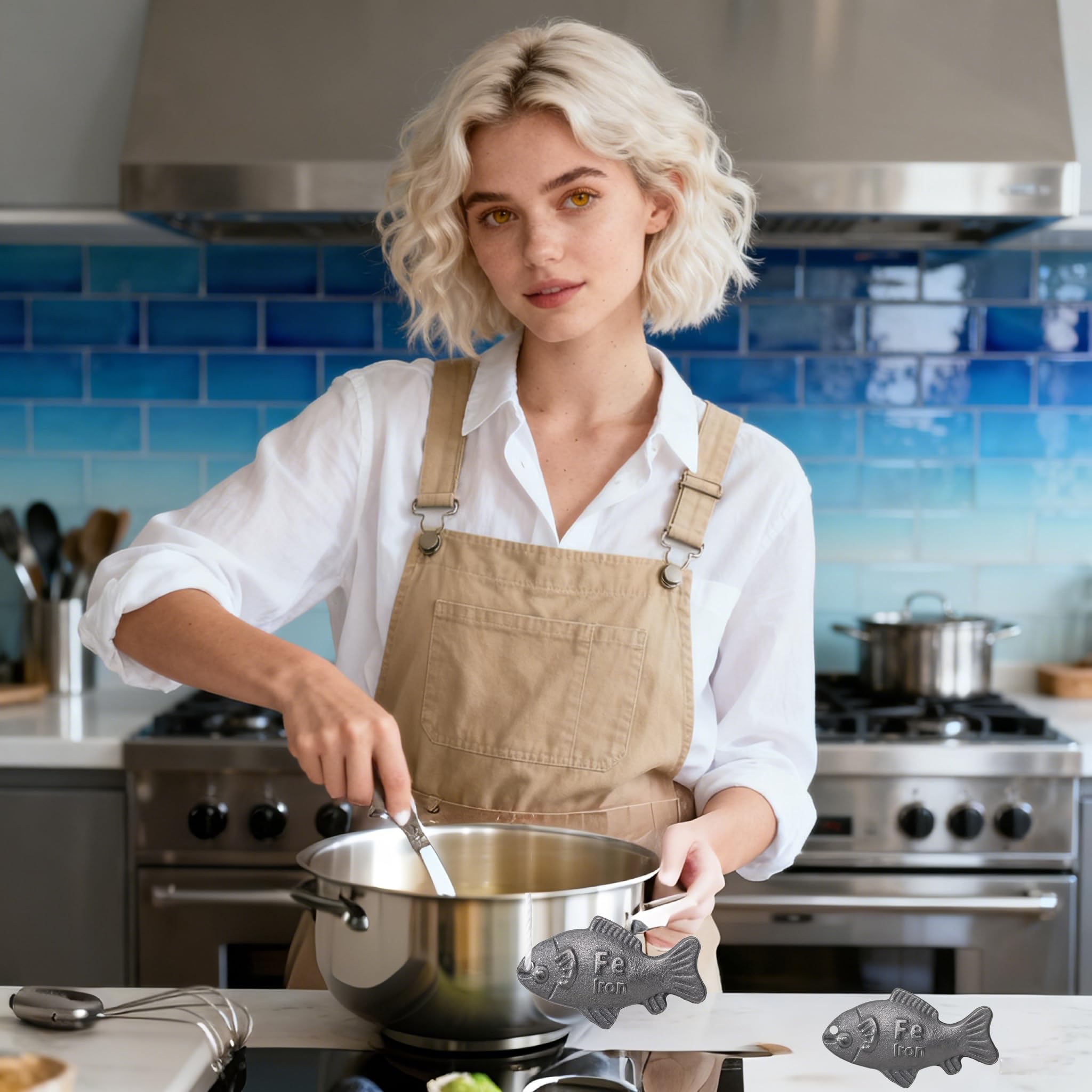DWETG iron fish used in family meals for everyday iron support