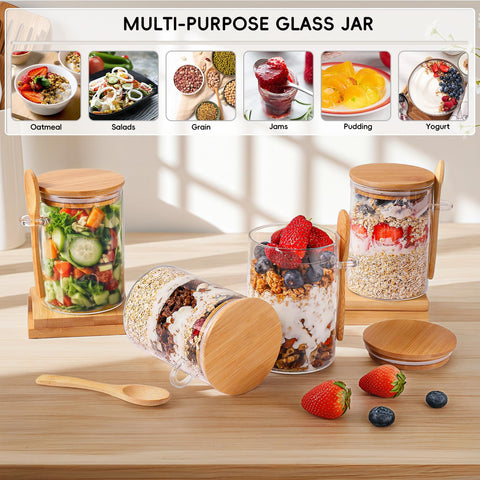 DWTS DANWEITESI airtight jar with leak-proof seal preserves freshness.