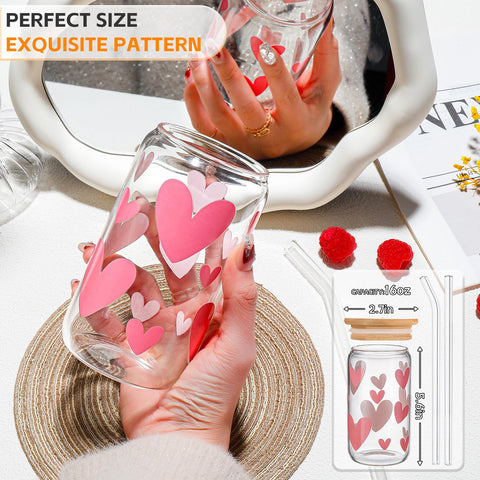 DWTS DANWEITESI bamboo lids and glass straws eco friendly set