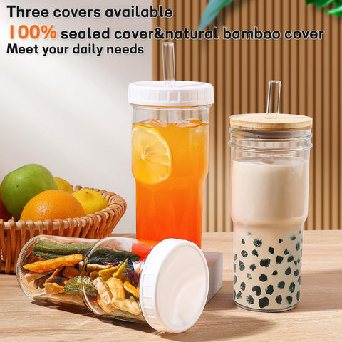 DWTS DANWEITESI bamboo lids set for reusable flair and sustainability