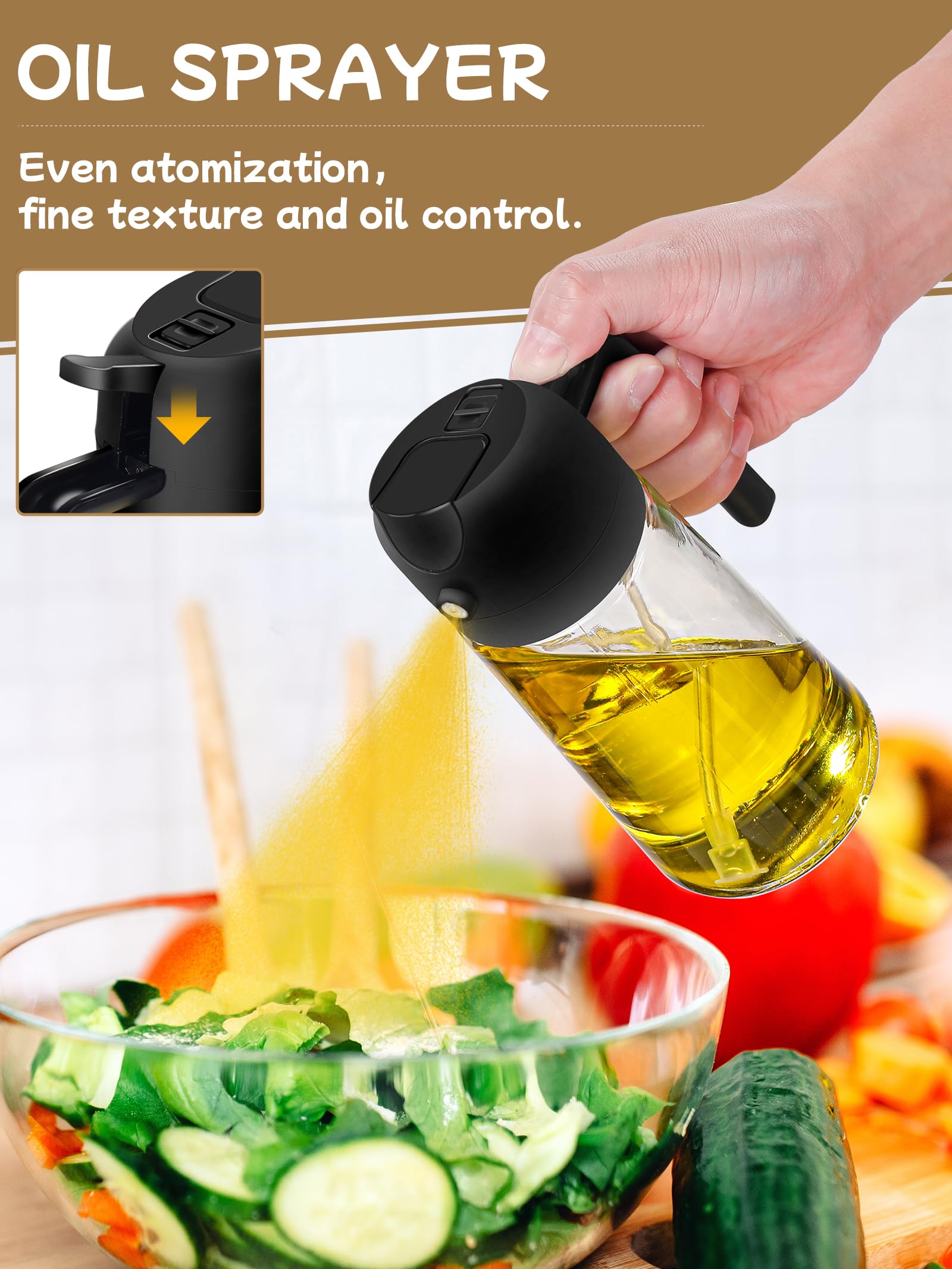 DWTS DANWEITESI pour-and-spray switch enabling seamless transition.