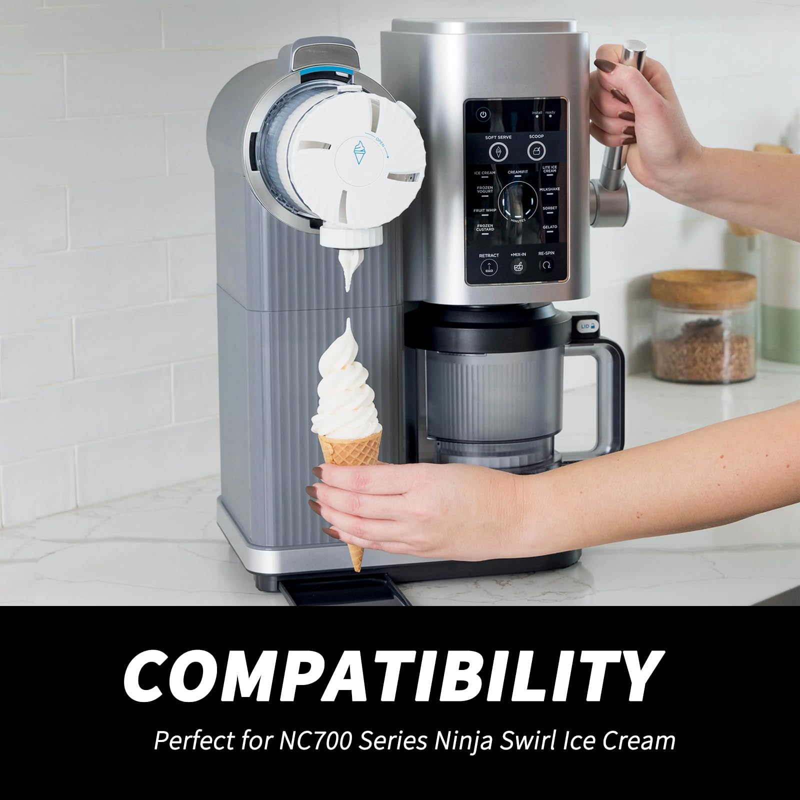 Dxiocli BPA-free materials keep ice cream pure and safe