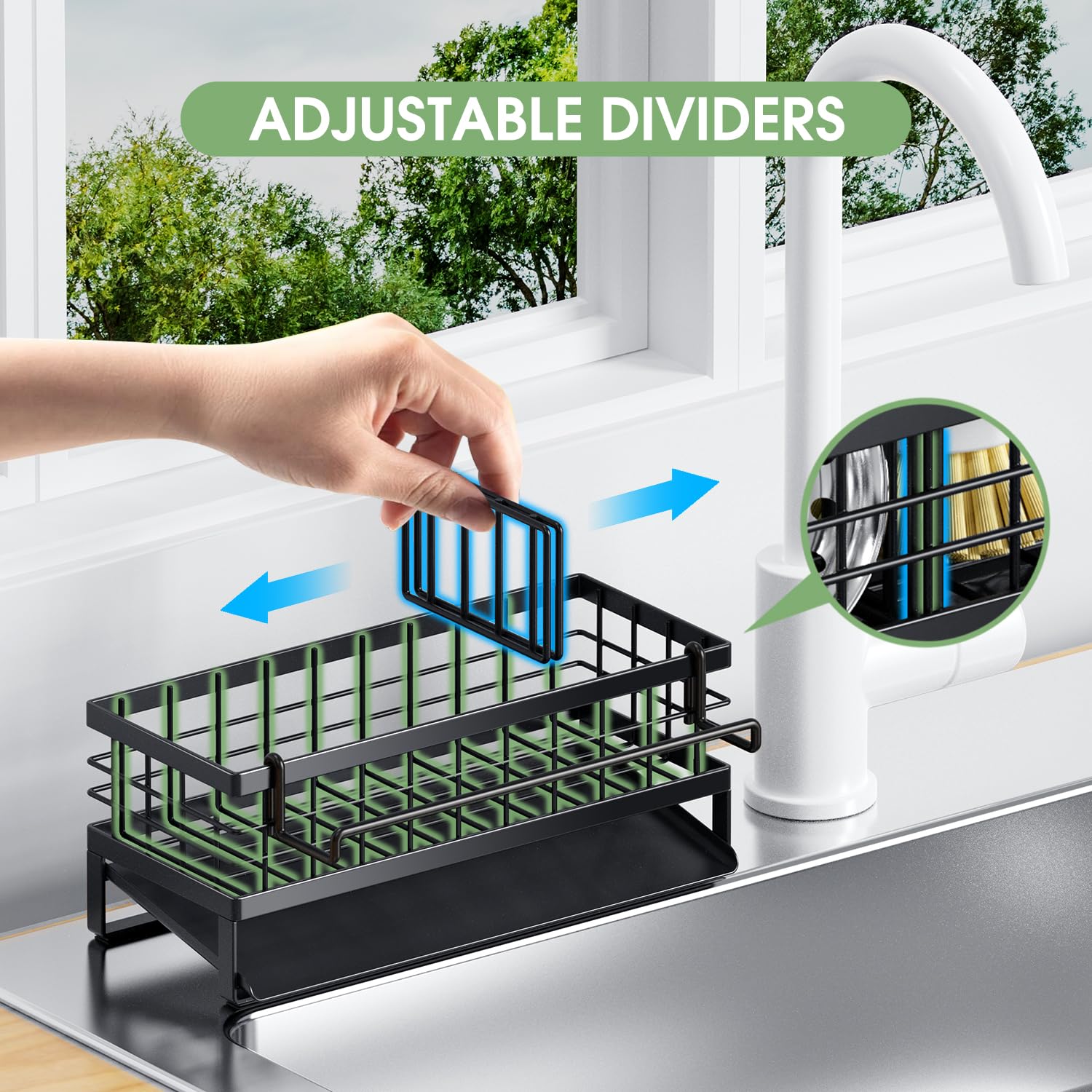 DYFVREN black coating adds durable style and easy maintenance.