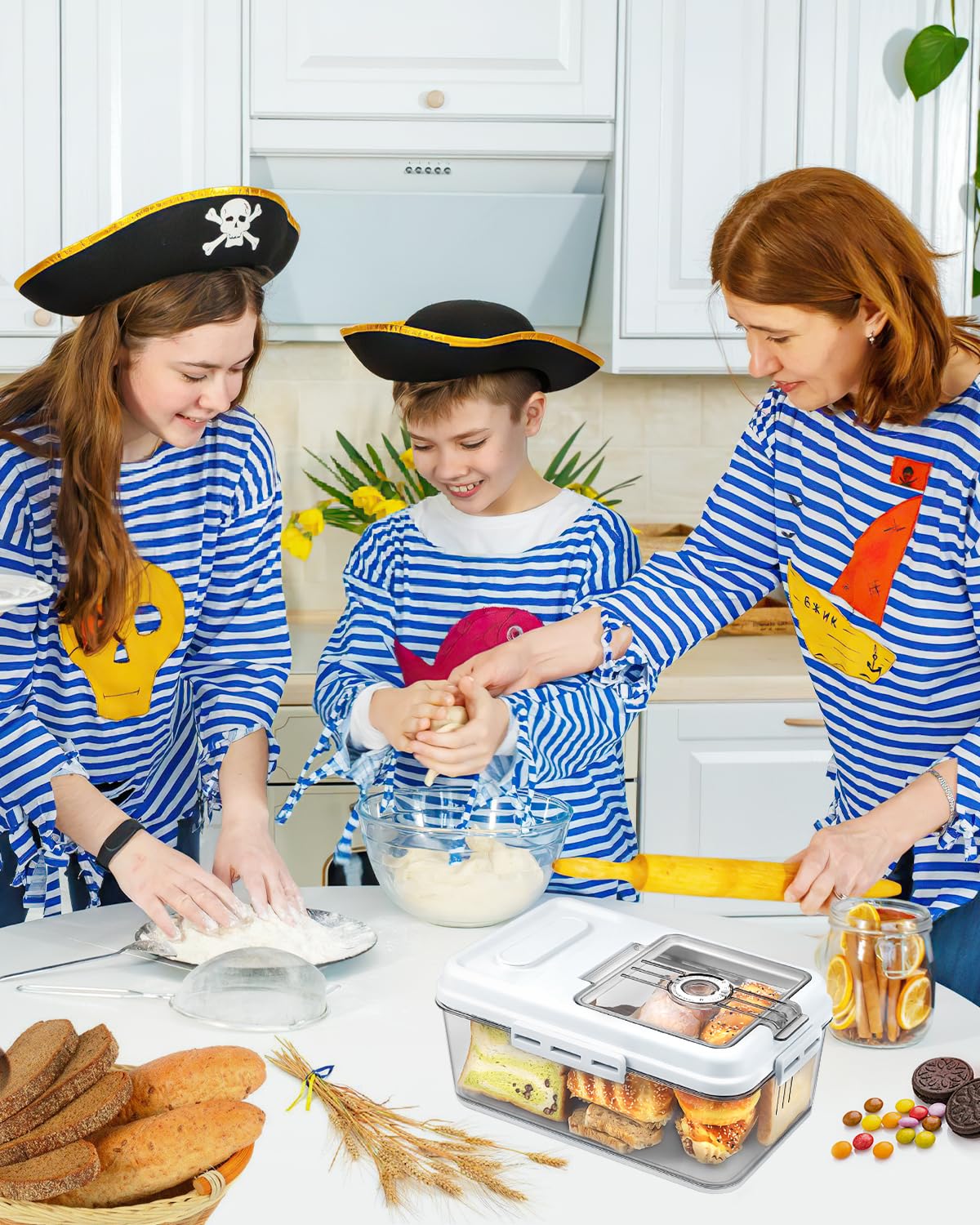 Dynta BPA-free food-grade materials ensure safe bread storage