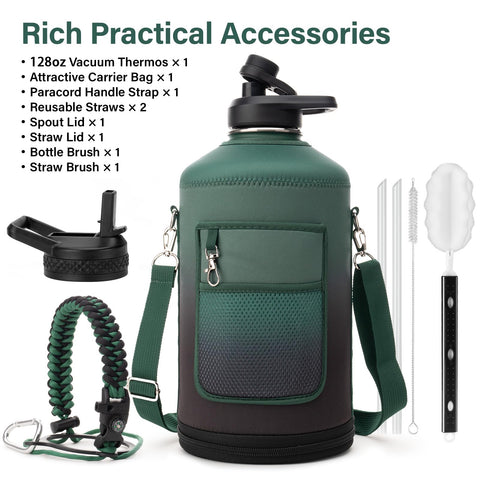 DYSANKY bottle carrier bag with strap for easy transport during workouts.