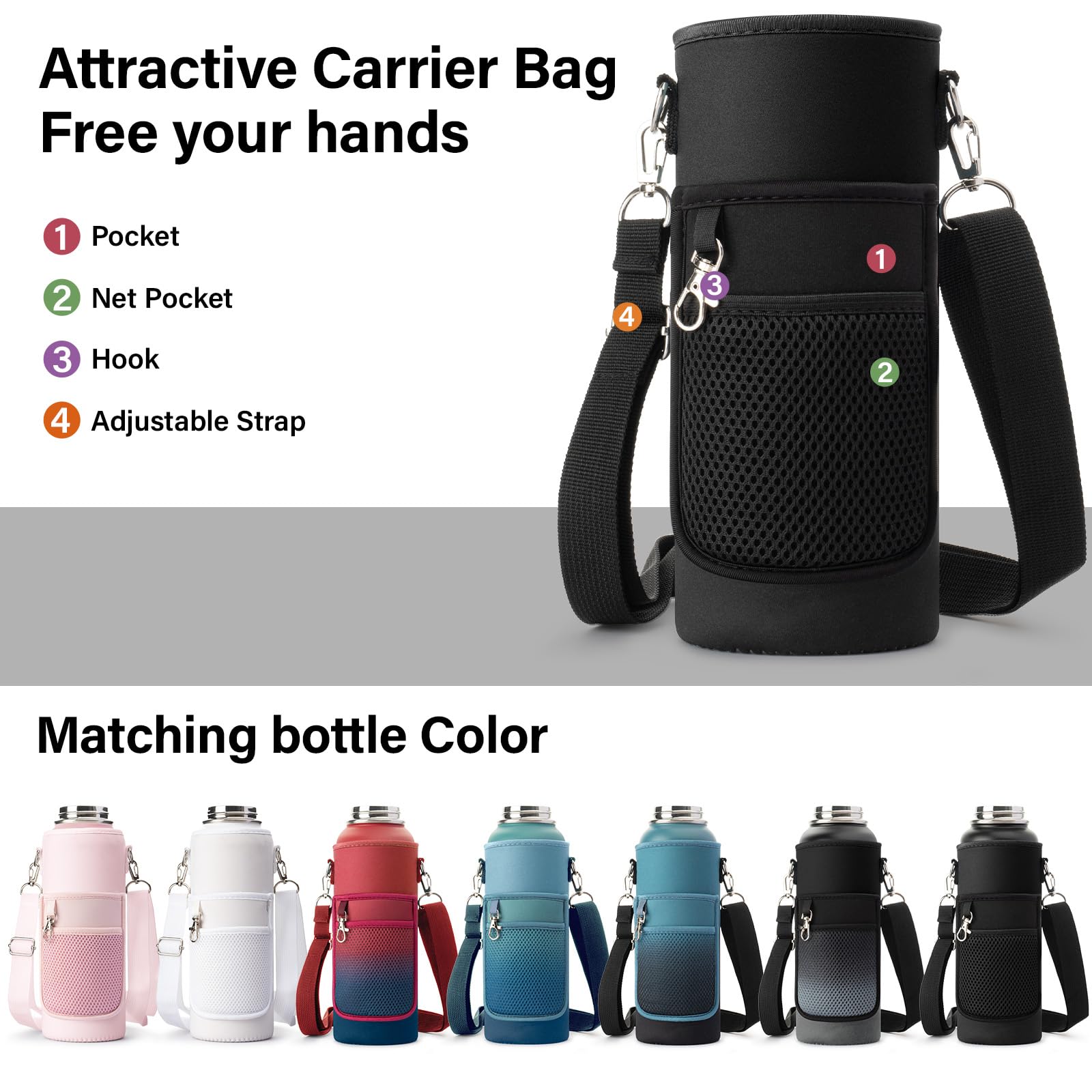 DYSANKY bottle compass feature supports navigation on outdoor adventures