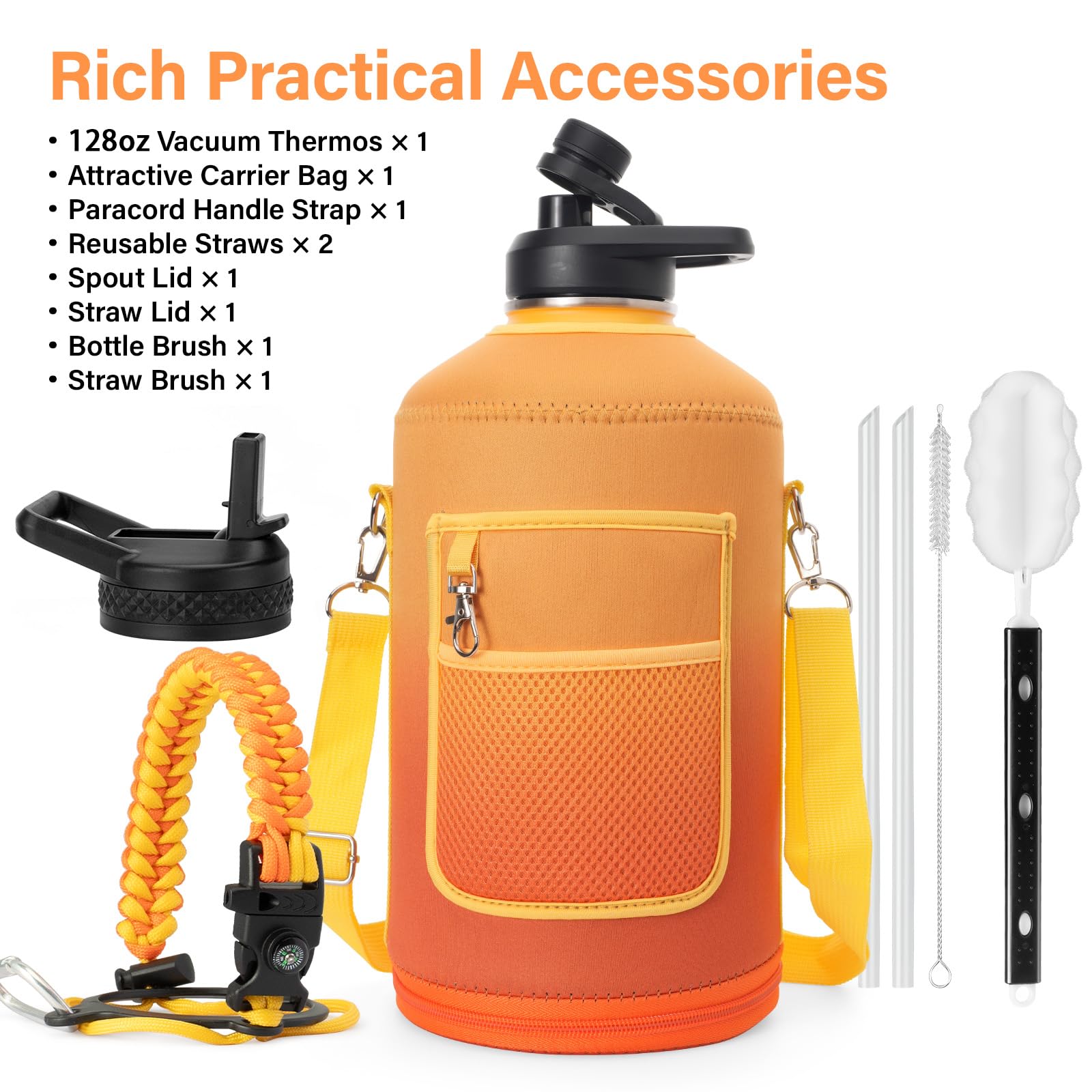 DYSANKY carrier bag with colorful design offers easy carry and storage.
