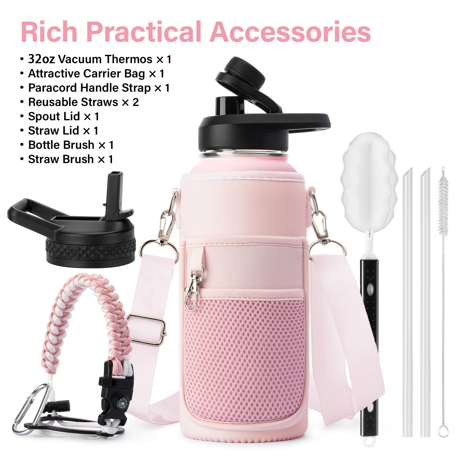 DYSANKY carrier bag for stylish, portable bottle transport.