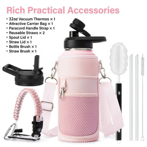 DYSANKY carrier bag for stylish, portable bottle transport.
