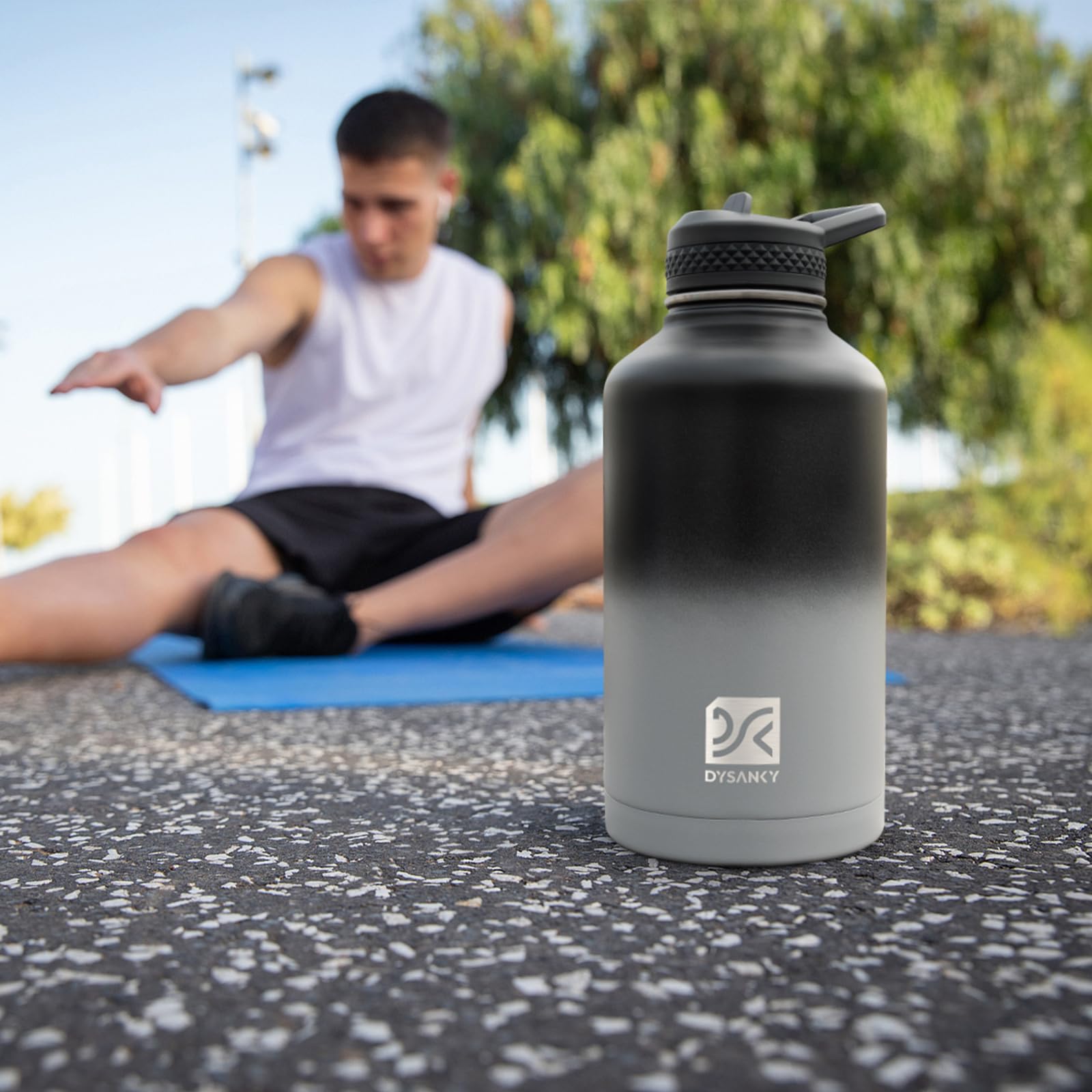 DYSANKY bottle compass helps orient you during hiking adventures.