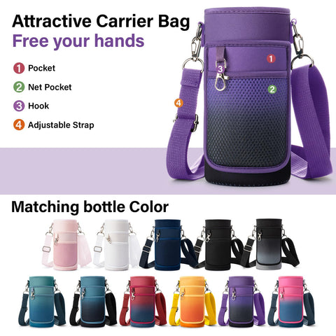 DYSANKY bottle with scratch-resistant powder coating for rugged use.