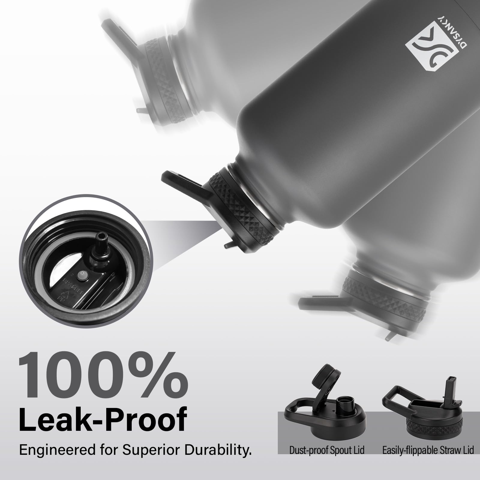 DYSANKY cleaning tools ensure easy maintenance and fresh-tasting drinks after workouts.