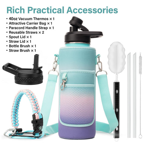 DYSANKY bottle and carrier bag for convenient hiking transport.