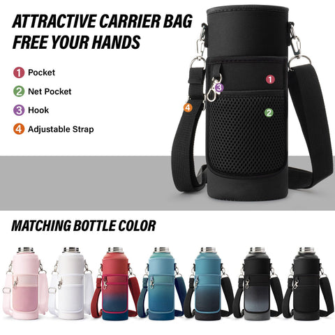 DYSANKY bottle with compass helps maintain orientation on trails.