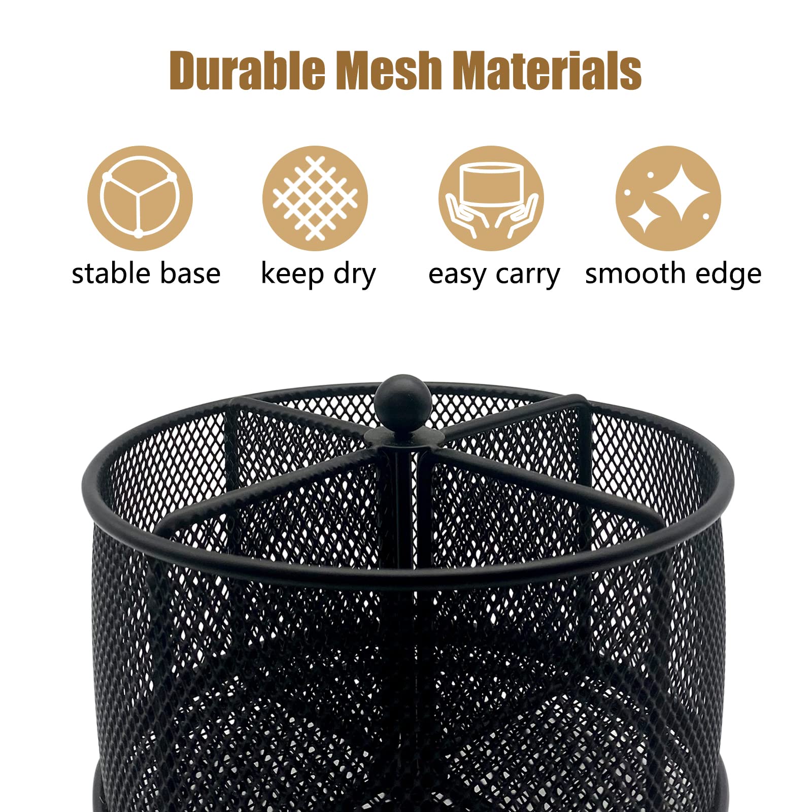 DysanVica outdoor caddy ideal for picnics and parties thanks to its rotation design.