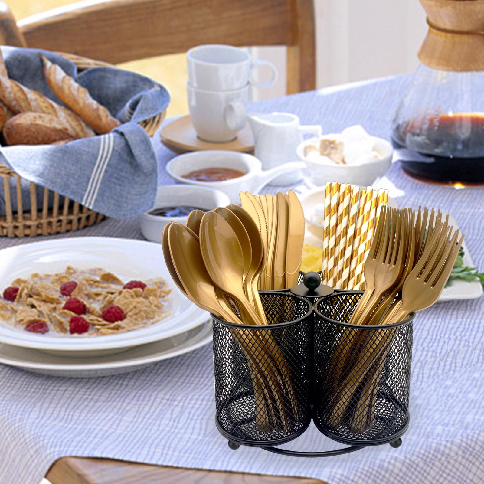 DysanVica portable caddy ideal for picnics, potlucks, and gatherings.
