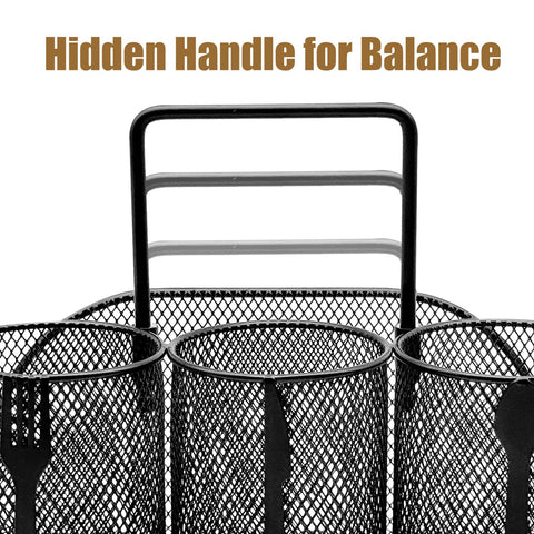 DysanVica Hidden-handle design keeps counters tidy and portable.